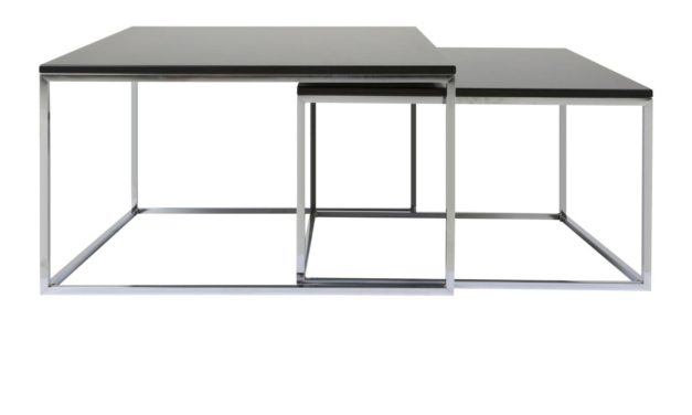 CANETT Molly sofabord – Kvadratisk (Sæt 2/stk)