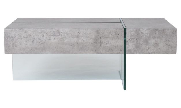 CANETT Toronto sofabord 1 skuffe – Grå