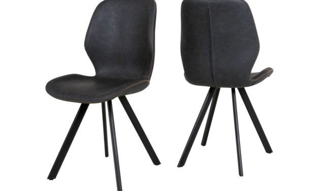 CANETT Sota spisebordsstol – Grå