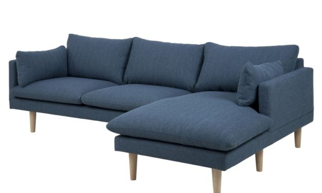 Sunderland 2 personers med chaise i venstre