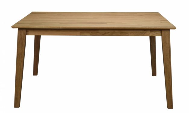 Filippa spisebord – Olieret eg, 145×145/190×145