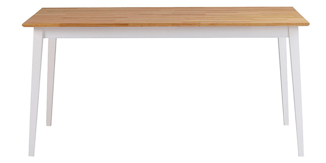 Filippa spisebord – Natur/hvid eg, 140×90