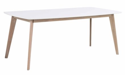 Olivia tillægsplade – Hvid/hvid 45 cm tillæg