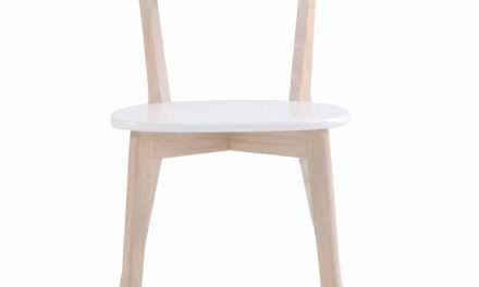 Sanna spisebordsstol – Hvidpigmenteret egetræ