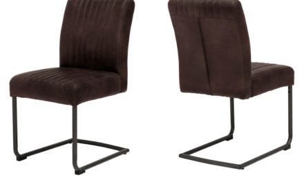 CANETT Pitou spisebordsstol – Mørkebrun