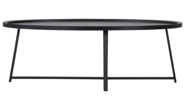 CANETT Sisco sofabord – Oval Sort