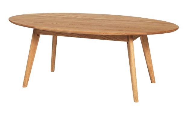 Yumi sofabord – Lakeret egetræ, ovalt