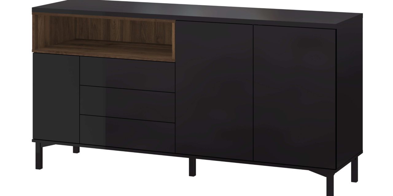 Tidsløs skænk i komposittræ fra brandet Tvilum