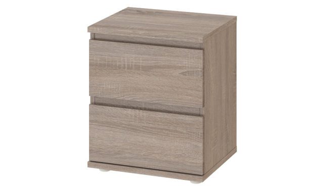 Nova Trøffel natbord – 2 skuffer
