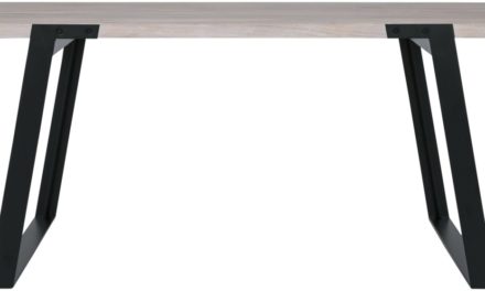 CANETT Zilas plankebord – hvidolieret m. udtræk (170×80)