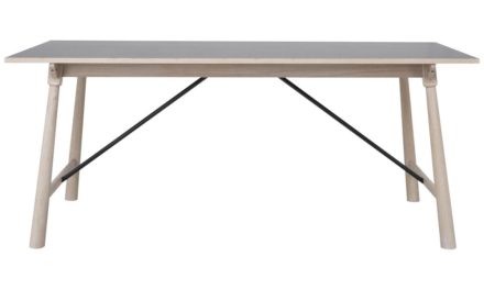 CANETT Stanton spisebord – Mørkegrå