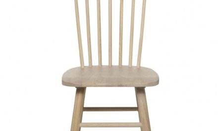 Disco spisebordsstol – hvidpigmenteret egetræ