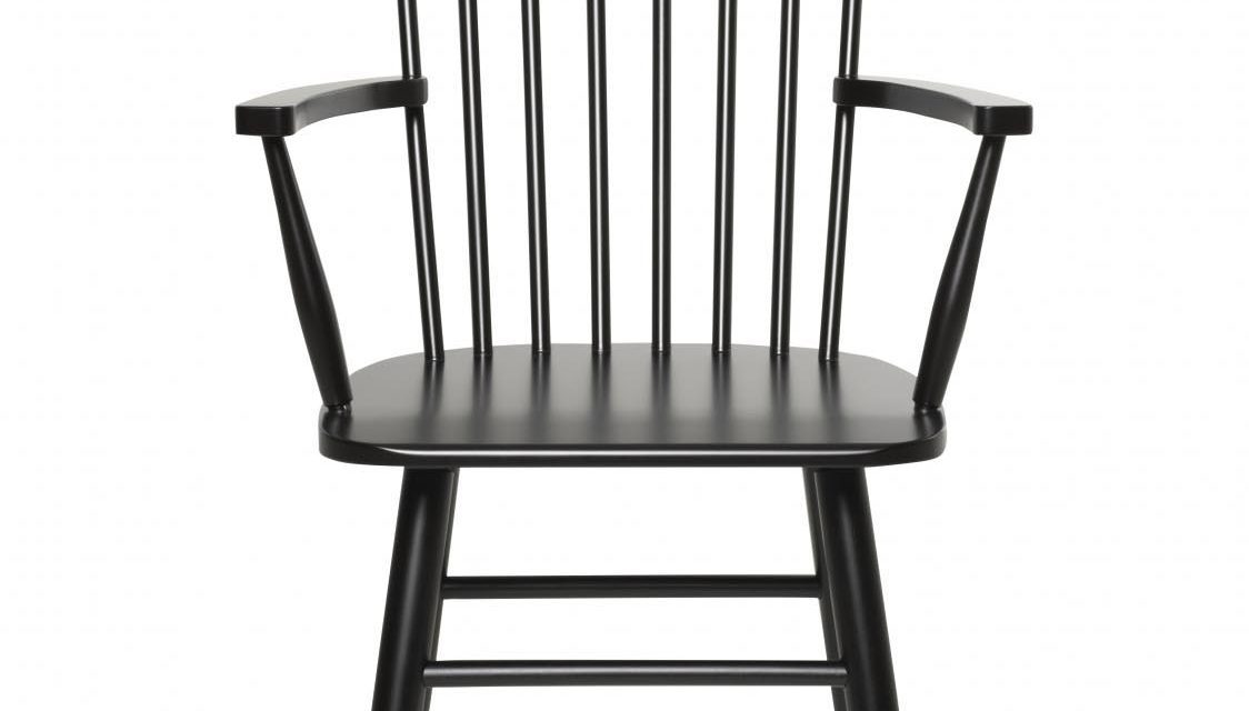 Disco armstol – sort egetræ