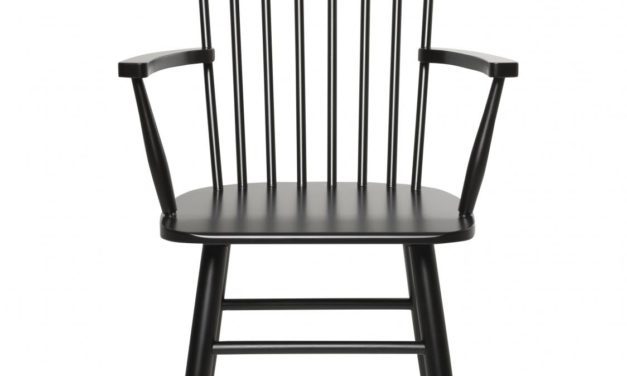 Disco armstol – sort egetræ