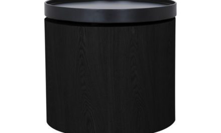 CANETT Odnes sofabord – sort træ