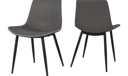 CANETT Rodi spisebordsstol – Mørkegrå