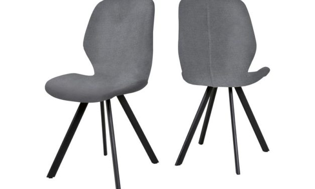 CANETT Sota spisebordsstol – Grå