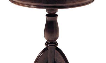 Amadeus sidebord – valnød (Ø60)