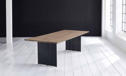 Concept 4 You plankebord – Lige kant med Line ben, m. udtræk 3 cm 240 x 100 cm 02 = smoked