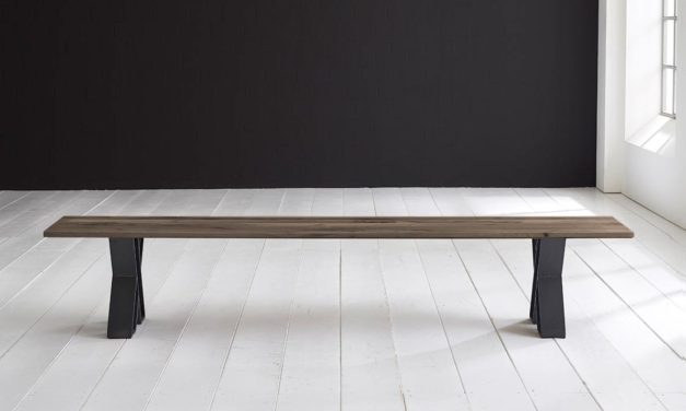 Concept 4 You Spisebordsbænk – X-ben 240 x 40 cm 3 cm 02 = smoked