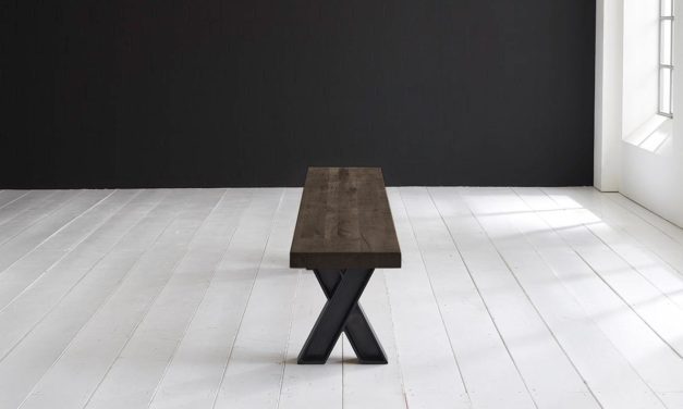 Concept 4 You Spisebordsbænk – X-ben 240 x 40 cm 6 cm 02 = smoked
