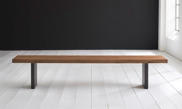 Concept 4 You Spisebordsbænk – T-Ben 260 x 40 cm 6 cm 01 = olie