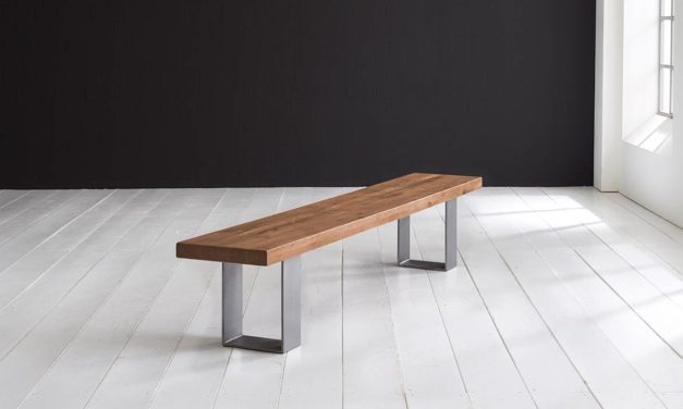 Concept 4 You Spisebordsbænk – Houston ben 220 x 40 cm 6 cm 01 = olie