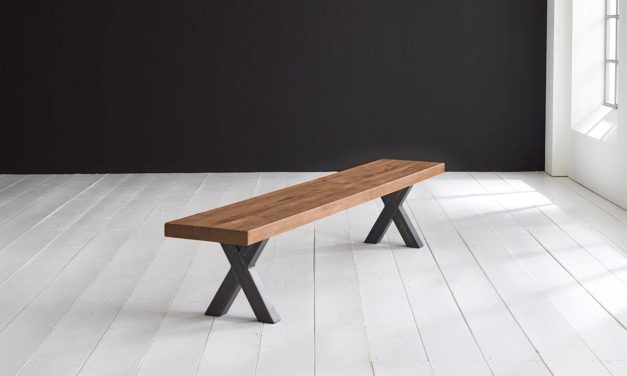 Concept 4 You Spisebordsbænk – Freja ben 280 x 40 cm 6 cm 01 = olie