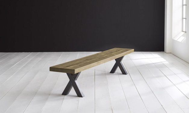 Concept 4 You Spisebordsbænk – Freja ben 280 x 40 cm 6 cm 05 = sand