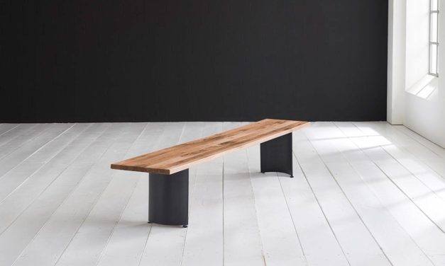 Concept 4 You Spisebordsbænk – Arc-ben 220 x 40 cm 3 cm 01 = olie