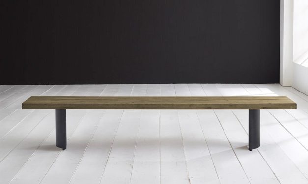 Concept 4 You Spisebordsbænk – Arc-ben 200 x 40 cm 6 cm 05 = sand