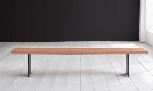 Concept 4 You Spisebordsbænk – Line Ben 300 x 40 cm 6 cm 03 = white wash