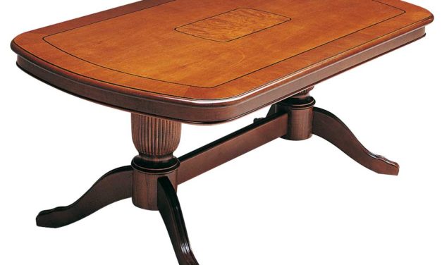 Mozart sofabord – valnøddebrun