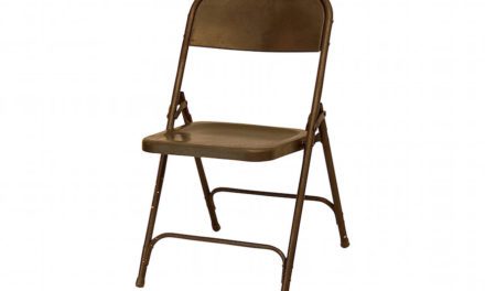 Jern Original grå klapstol fra Själsö Nordic til boligen