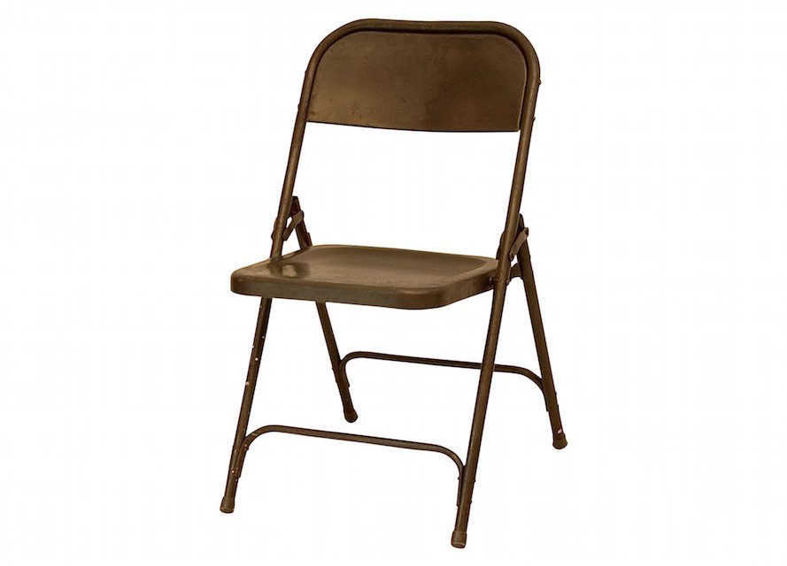 Jern Original grå klapstol fra Själsö Nordic til boligen