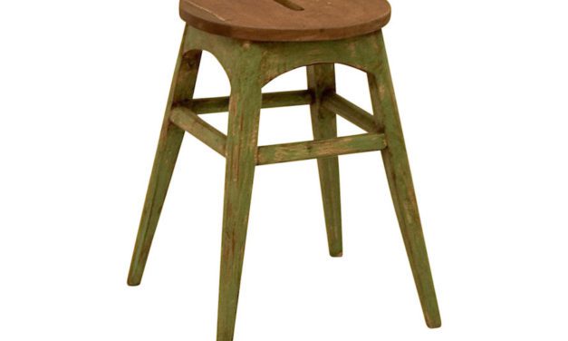 SJ&Auml;LS&Ouml; NORDIC Træskammel af genbrugstræ