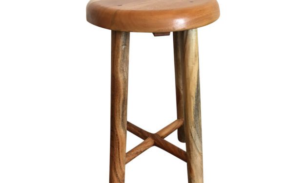 SJ&Auml;LS&Ouml; NORDIC Træskammel af genbrugstræ