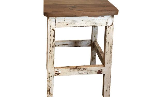 SJ&Auml;LS&Ouml; NORDIC Træskammel af genbrugstræ