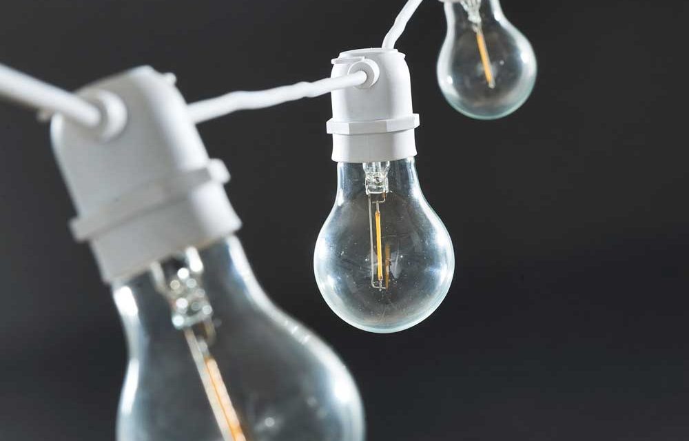 HOUSE DOCTOR Function lyskæde, hvid