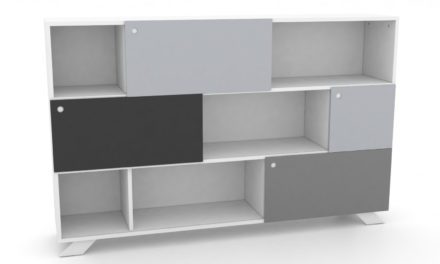 K2 Depot – 1800-3 Skråben Hvid Monokrome låger