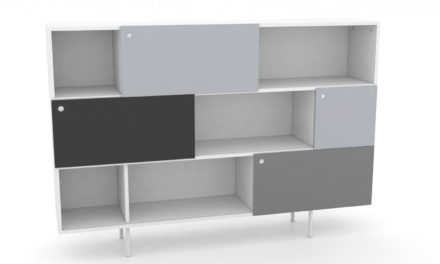 K2 Depot – 1800-3 Rørben Hvid Monokrome låger