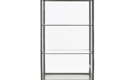 HOUSE DOCTOR lille Vitrineskab Glass Zink