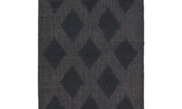 HOUSE DOCTOR Gulvtæppe Cubie Sort