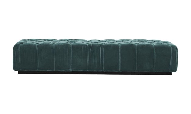 HOUSE DOCTOR Ottoman Velvet Grøn