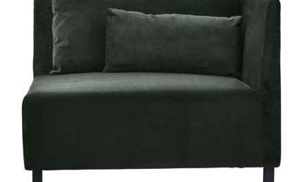 HOUSE DOCTOR Modulsofa m. 2 Puder Box Beluga Grøn