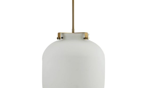 HOUSE DOCTOR LAMPE, BALL, HVID