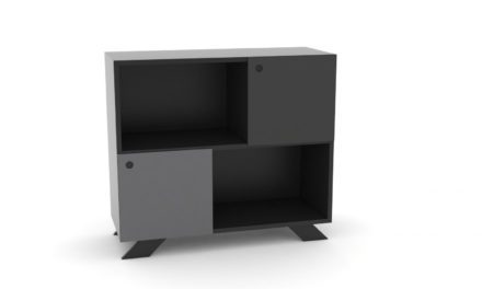 K2 Depot – 900-2 Skråben Sort Monokrome låger