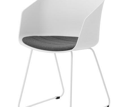 MOON 40 spisebordsstol, Hvid