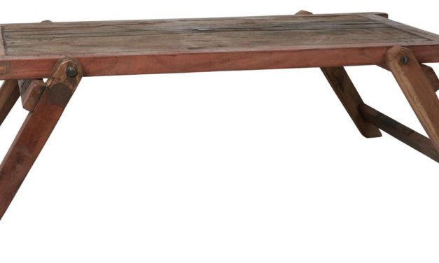 IB LAURSEN Unika sofabord – genbrugt træ, m. skrå ben