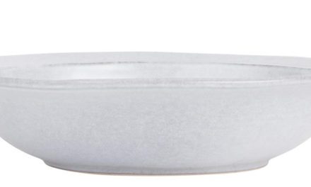 IB LAURSEN dyb tallerken – gråt stentøj